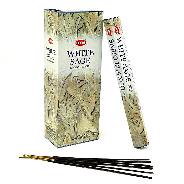Wierookstokjes - White Sage (witte salie)